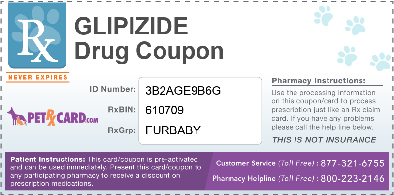 This Glipizide coupon provides significant prescription savings at pharmacies nationwide